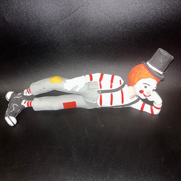 Austin Productions Inc Clown Statue Figure Figurine by Eduardo 1986 - Picture 1 of 12